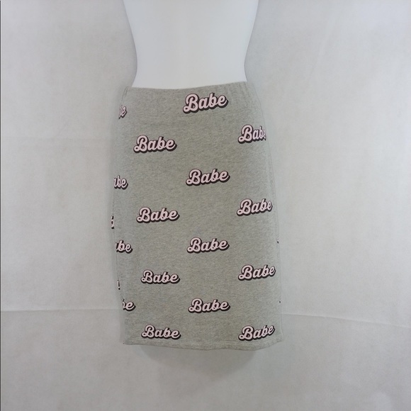 Gray Babe skirt. - Picture 1 of 2